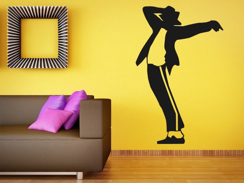 Samolepky na zeď Michael Jackson 1330 - Samolepící dekorace a nálepka na stěnu