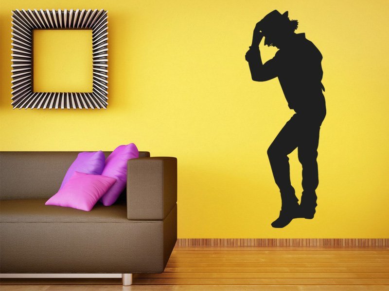 Samolepky na zeď Michael Jackson 1341 - Samolepící dekorace a nálepka na stěnu