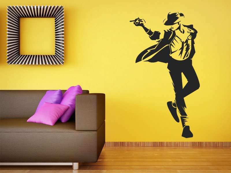 Samolepky na zeď Michael Jackson 1337 - Samolepící dekorace a nálepka na stěnu