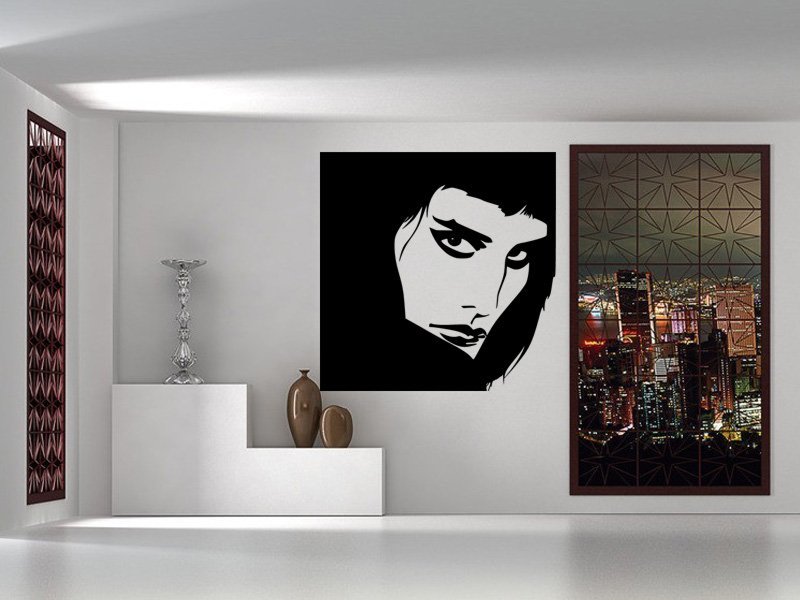 Samolepky na zeď Freddie Mercury 1362 - Samolepící dekorace a nálepka na stěnu