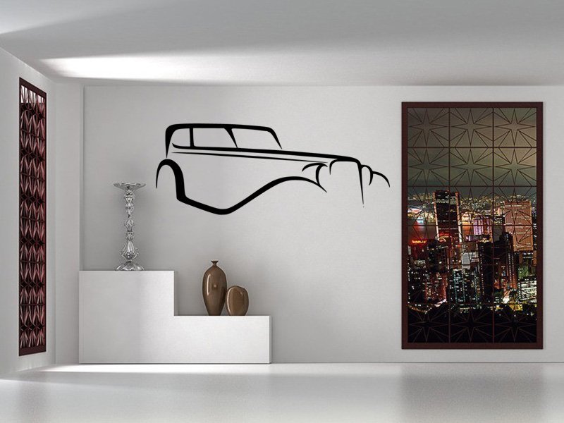 Samolepky na zeď Auto 0890 - Samolepící dekorace a nálepka na stěnu