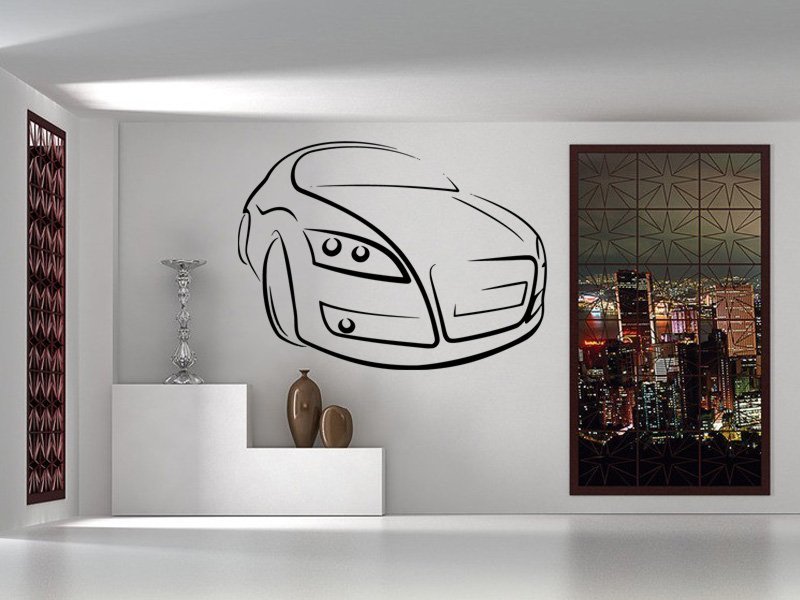 Samolepky na zeď Auto 0882 - Samolepící dekorace a nálepka na stěnu