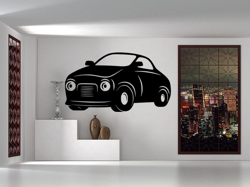 Samolepky na zeď Auto 0908 - Samolepící dekorace a nálepka na stěnu