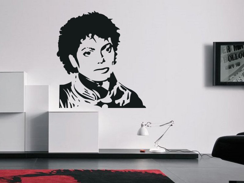 Samolepky na zeď Michael Jackson 1328 - Samolepící dekorace a nálepka na stěnu