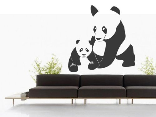 Samolepky na zeď Panda 001