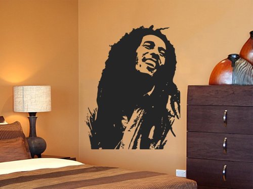 Samolepky na zeď Bob Marley 001