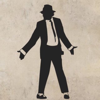Samolepka Michael Jackson 1333 - 80x126 cm