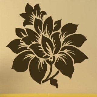 Samolepka Květiny 007 - 80x85 cm
