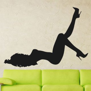 Samolepka na stěnu Sexy tanečnice 001 - 168x120 cm
