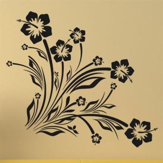 Samolepka Květiny 039 - 113x100 cm