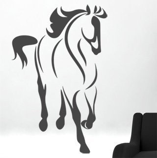 Samolepící dekorace Kůň 024 - 100x156 cm