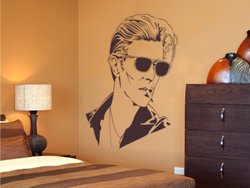 Samolepky na zeď David Bowie 001