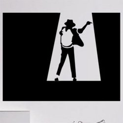 Samolepky na zeď Michael Jackson 004