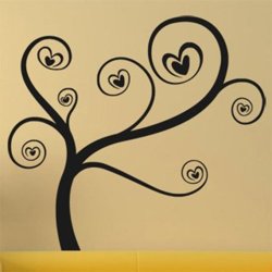 Samolepky na zeď Zamilovaný strom 0226