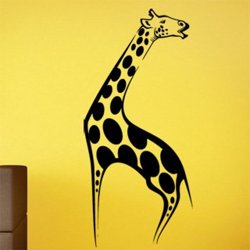 Samolepky na zeď Žirafa 003
