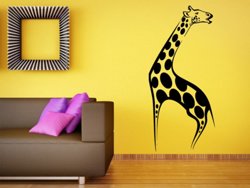 Samolepky na zeď Žirafa 003